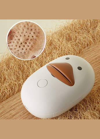 Паровий електричний гребінець Taotapets 0910006 Beige для чищення та видалення шерсті котів і собак 7 шт. Taotaopets (352013059)