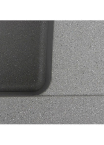 Гранитная мойка для кухни 6250 ZIRKONE матовый Серый металлик Platinum (336939288)