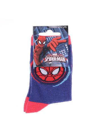 Шкарпетки Spider Man Head Spiderman blue Marvel (333956879)