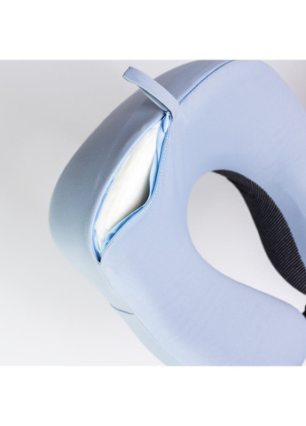 Подушка для шеи Camelback U-образная голубая ортопедическая для путешествий с эффектом памяти комфортная поддержка Yiwu (370603281)