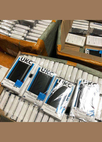 Мобільна зарядка портативна Power Bank 30000 mAh, Зовнішній акумулятор, Зарядка power bank. Колір: чорний UKC (364665770)