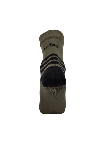 Оливковые носки короткие tribe trekking summer оливковые 41х43 80% хлопок (401267637)