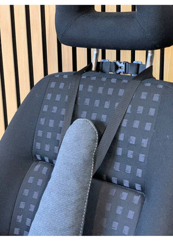 Подушка для підтримки спини. AV-2H-201VR Сірий велюр Ekko Seat (353718959)