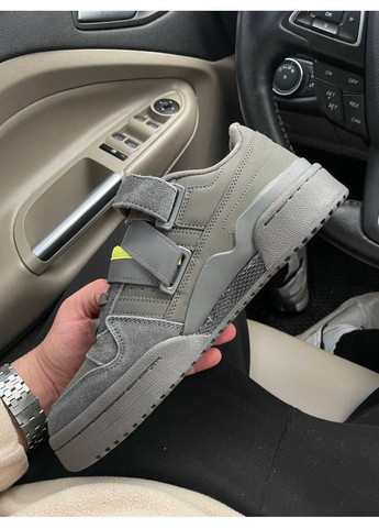 КРОССОВКИ ЖЕНСКИЕ ADIDAS FORUM BLACK YELLOW АДИДАС ФОРУМ No Brand чёрные демисезоны (369391261)