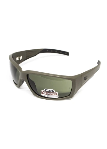 Захисні окуляри OverWatch Green (forest gray) Anti-Fog, чорно-зелені в зеленій оправі Venture Gear (375037227)