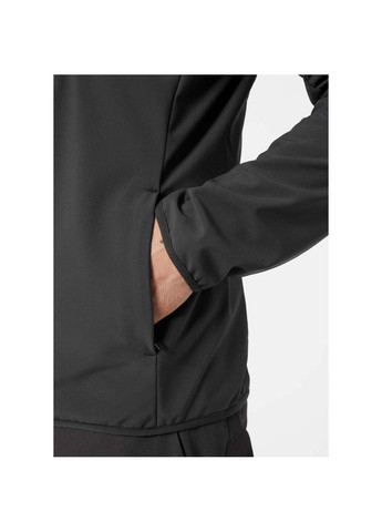 Черная демисезонная куртка мужская Helly Hansen