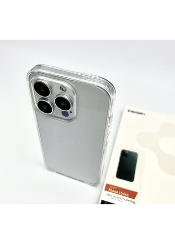 Чехол на 12 PRO MAX Spigen Neo Hybrid для Apple Clear case панель накладка TPU+PC No Brand (369137522)