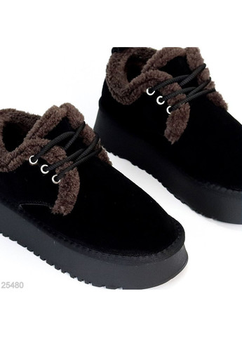 Замшевые Угги на шнуровке Helen (362562530)
