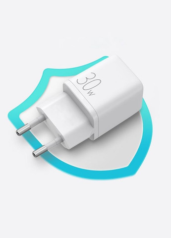 Зарядний пристрій USB/USB C 30 Вт ЄС (Польща) Joyroom (337342305)