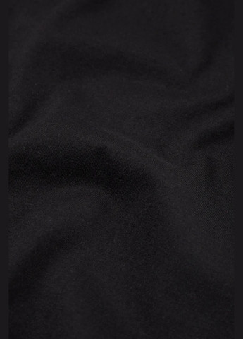 Черное кэжуал платье макси из хлопка C&A однотонное