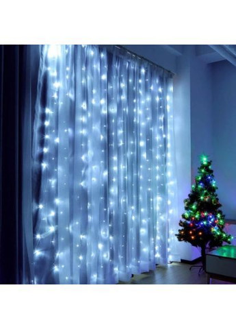 Гирлянда штора Водопад 240-B 3D led 3х2 м Синий (1308651393) FMA (368754294)