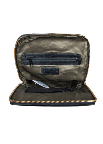 Чорна шкіряна сумка-слінг G39 Black Ashwood (303831326)