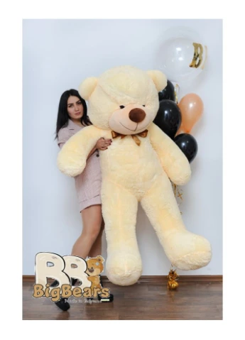 Плюшевый мишка 180 см. Персик КИ-69-1122 No Brand (389878713)