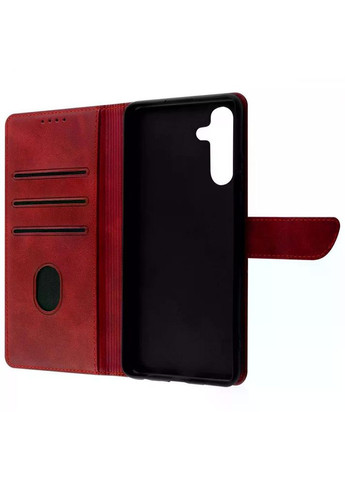 Чехол книжка Premium Fold Case для Samsung Galaxy A26 5G (SM-A266B) red (81245) Wave (358650290)
