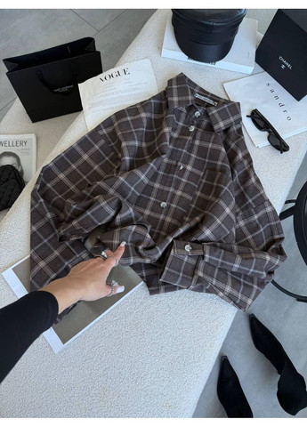 Жіноча картата сорочка No Brand (369112226)