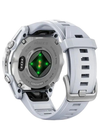 Смарт-годинник Fenix 8 Amoled 43mm Silver (010-02903-00) Garmin (323093816)