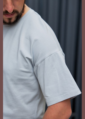 Серая футболка мужская м157 светлая оливка UMON