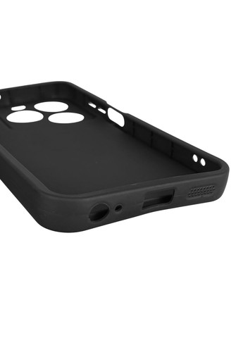 Чохол силіконовий Soft Touch з 3D принтом для Smart 8 чорний (Повний захист камери) Infinix (371653073)