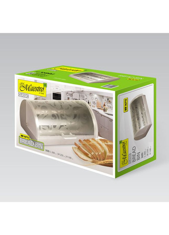 Хлебница MR-1671S 36х25х16,8 см Maestro (360651693)