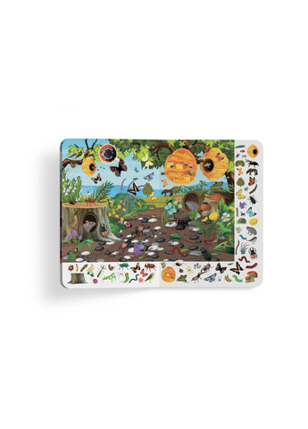 Книга-картонка. Большой виммельбух. Микромир Кристалл Бук (305063922)