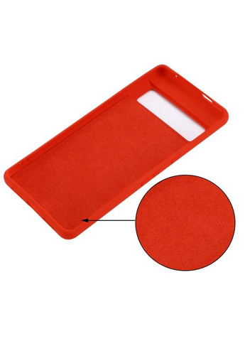 Силиконовый чехол для Google Pixel 6 Pro микрофибра soft touch Viseaon (322212683)