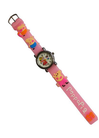 Часы детские наручные для ребенка Свинка Пеппа светло-розовый No Brand (362413818)