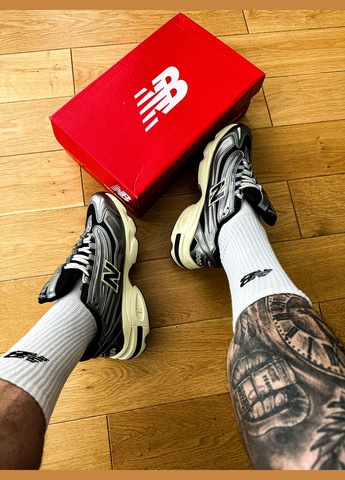 Срібні Осінні кросівки чоловічі і жіночі new balance 1000 silver metallic | нью баланс 1000 срібні No Brand