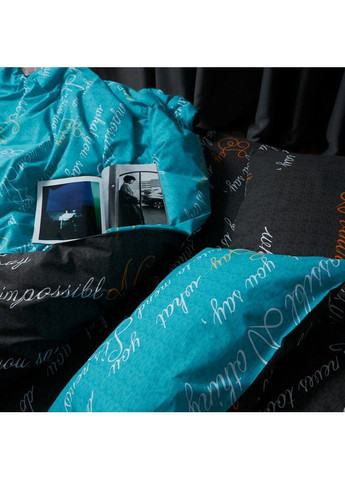 Комплект постільної білизни Бязь Gold Люкс «» Полуторний Євро 160х220 наволочки 2х70х70 (MS-820006672) Moon&Star Poetic Night (356112908)