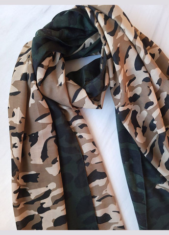Шарф-палантин женский весна-осень в милитари принт 182х100 см SAMAYA (294985866)