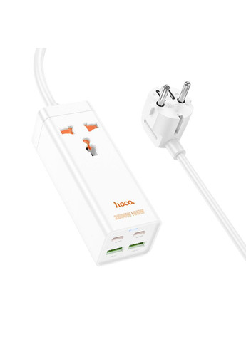 Сетевой удлинитель AC10A Barry PD65W GaN (2C2A with 1 socket) ПК (SK-RV) Hoco (359426718)