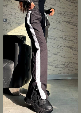 Спортивные штаны женские черного цвета Let's Shop (290011250)