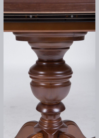 Стол обеденный раскладной Анжелика Ореховый (10000157) Fusion Furniture (341525484)