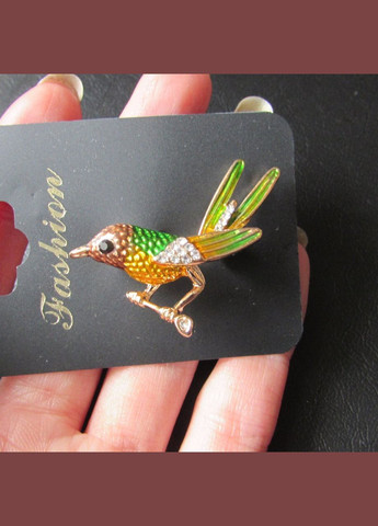 Модна брошка птах 4179 Fashion Jewelry (336949570)