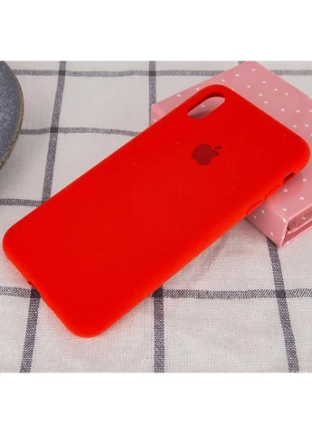 Чохол Silicone Case Full Protective (AA) для Apple iPhone XR (6.1") Червоний Epik (373938836)
