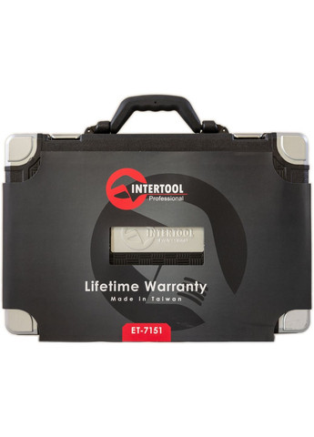 Набор инструментов 151 од. 1/2", 1/4", 3/8" Cr-V (профессиональный) Intertool (289365062)