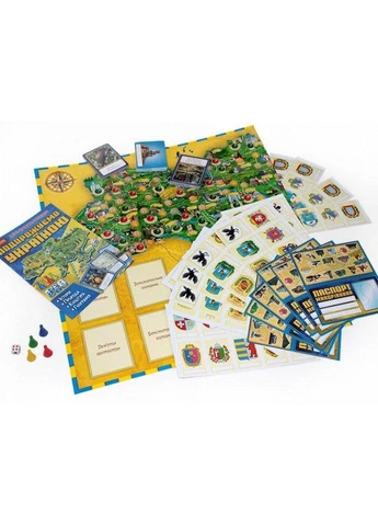 Игра 3в1. Путешествуем по Украине РАНОК (396661137)
