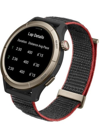 Розумний годинник Cheetah Pro Run Track чорний Amazfit (295376276)