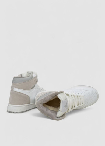 Белые зимние кроссовки мужские зимние на меху Paliament 248RH1010