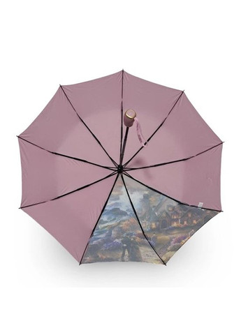 Пудровый зонт женский автомат susino №466 9 спиц 3 сложения фрезовый средний система антиветер (279783485)