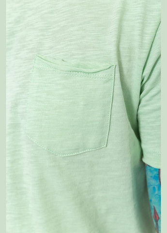 Фісташкова футболка чоловіча з кишенею, колір чорний, Ager