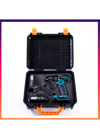 Безщеточный аккумуляторный ударный шуруповерт GSR-120li PRO (24 V, 5 Ah) Мощная дрель-шуруповерт Бош Bosch (368682188)