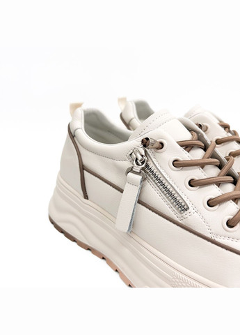 Белые кеды (р) кожа 0-1-1-1753-6 Ribbica