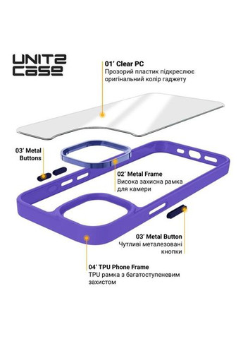 Чехол для мобильного телефона (ARM69977) ArmorStandart UNIT2 Apple iPhone 15 Plus Lavander (326593564)