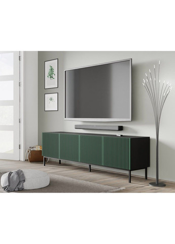 Тумба під телевізор у вітальню Ravenna F 200 4D зелена Bim Furniture (291124659)