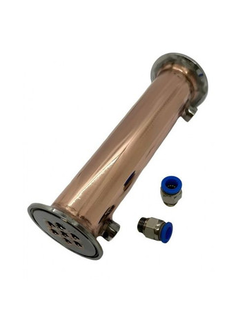 Дефлегматор медный 2" (7 нитевой, 20 см, 1/4" резьба внутренняя) No Brand (299898592)