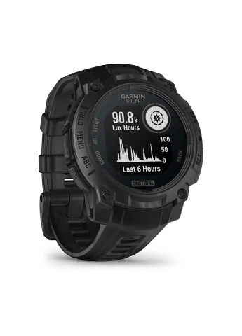 Смарт-годинник Instinct 3 45mm Tactical Solar Black with Black Silicone Band (010-02934-90) Garmin (362214164)
