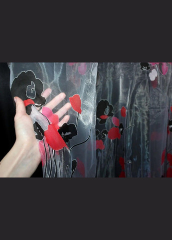 Гардина тюль органза готовая 3 м 300x270 см (tul-983т-5) No Brand (306633099)