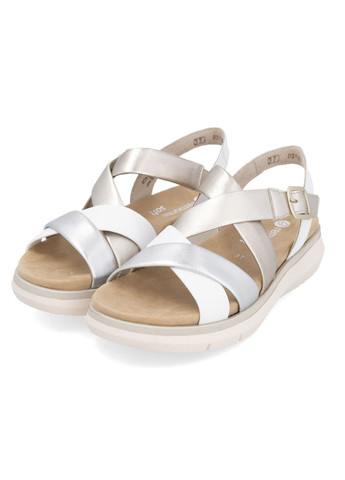 Золотые босоножки женские d2k53-91 Remonte