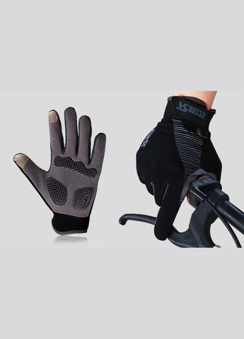 Велоперчатки Rogtyo з гелевими вставками (RH050549) No Brand (330779002)