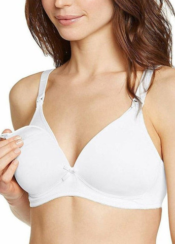 Білий бюстгальтер Naturana